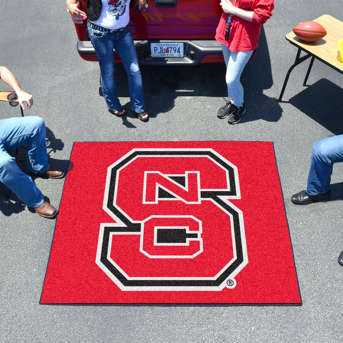 NC State Tailgater Rug 5'x6'